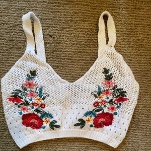 Knitted Bralette Size Sm